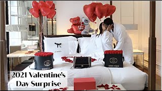 WE SURPRISED EACH OTHER FOR VALENTINES DAY Emotional [upl. by Ocirne]