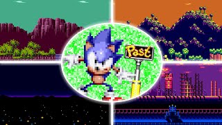 Sonic CD  All Past Stages [upl. by Ericka]