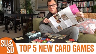 The 5 Best New Card Games [upl. by Htebyram]