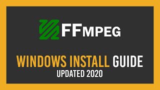 How To DownloadInstall FFMPEG on Windows 10  Full Guide [upl. by Fitzhugh]