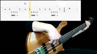 The Jackson 5  I Want You Back Bass Cover Play Along Tabs In Video [upl. by Melody288]