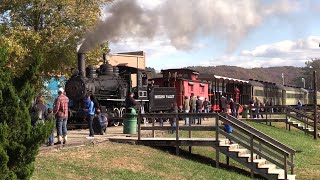 Steam Engine at Hocking Valley Railway [upl. by Adnirod696]