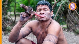 Guarani indigenous people discover the Amazon Indians living at the edge of Rio de Janeiro [upl. by Adnuhser60]