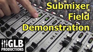 How to connect two analog mixers together  field demonstration [upl. by Inalaeham]