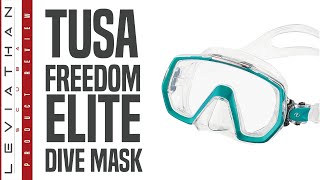 TUSA Freedom Elite Dive Mask Product Review [upl. by Milli]