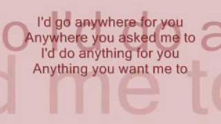 Anywhere for you with lyrics Back Street Boys [upl. by Courtnay]