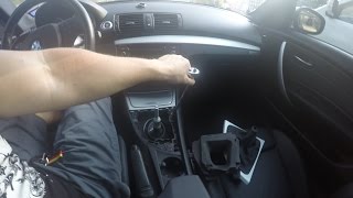 BMW 135I INTERIOR TRIM REMOVALINSTALLATION part 1 [upl. by Towroy820]