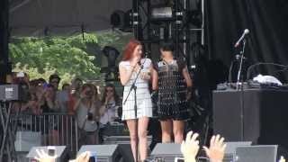 Icona Pop quotI Love It I Dont Carequot 720p HD Live at Lollapalooza on August 2 2013 [upl. by Tijnar]