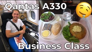 Qantas A330200 Business Class Review Denpasar To Sydney [upl. by Llij]