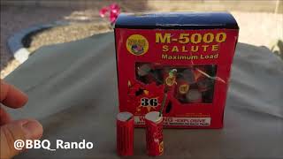 M5000 Salute Crackers  World Class Fireworks [upl. by Antonino]