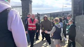 REO HATATE ARRIVING BEFORE THE CELTIC V MOTHERWELL GAME [upl. by Forelli169]