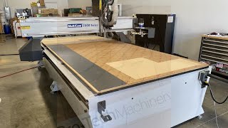 MultiCam 5000 series flat table CNC Router [upl. by Launame]