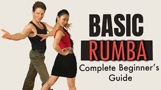 Basic Rumba TOP TEN STEPS amp ROUTINE [upl. by Obed]