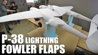 How to Make Fowler Flaps  P38 Lightning  Flite Test [upl. by Rufina508]