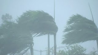 Shocking footage shows Cyclone Marcus slamming the Australian coast [upl. by Nodnnarb728]