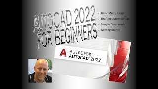 AutoCAD 2022 Getting Started in 2D for Beginners [upl. by Poul527]