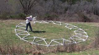 How to Build a 4v Geodesic Dome [upl. by Fagen]