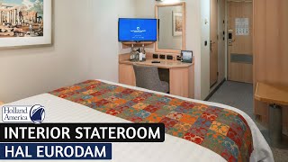 HAL Eurodam  Interior Stateroom Walkthrough Tour amp Review 4K  Holland America Cruise Line [upl. by Berl71]