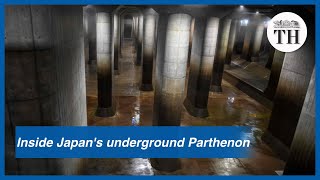 Inside Japans massive underground reservoir for flood control [upl. by Iccir941]