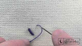 Bullion Knot Stitch Tutorial by Amy McClellan [upl. by Garnes]