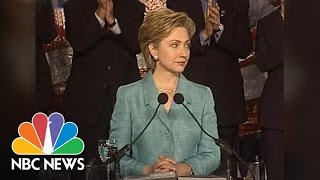 Hillary Clinton As Senator  Flashback  NBC News [upl. by Inhsor845]