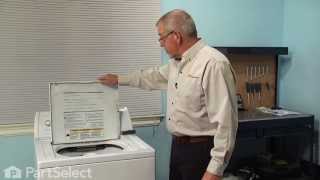 Washing Machine Repair  Replacing the Fabric Softener Dispenser Whirlpool Part  63580 [upl. by Arfihs]