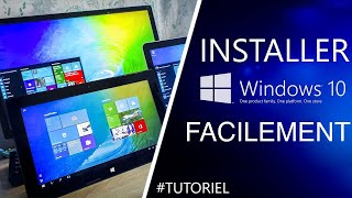 Comment Installer Windows 10 Facilement   Tutoriel de A à Z [upl. by Alyks]