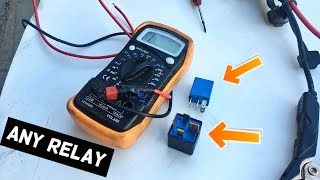 HOW TO TEST RELAY ANY RELAY [upl. by Annawad399]