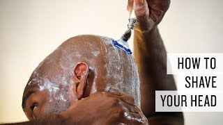 How to Shave Your Own Head A StepbyStep Guide  Cremo Company [upl. by Nhguavoj]