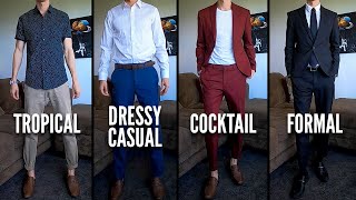 Wedding Dress Codes For Men  What To Wear [upl. by Rifkin]