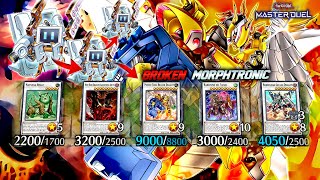 UNDERRATED DECK FROM NEW PACK  MORPHTRONIC SYNCHRO Master Duel [upl. by Delfeena551]