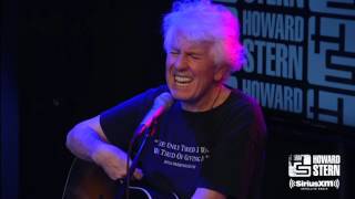 Graham Nash Performing quotOur Housequot in Howard Sterns Studio [upl. by Kiyoshi938]