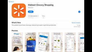 Walmart Grocery App [upl. by Eicul824]