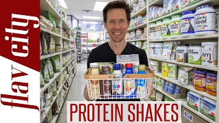 The BEST Protein Shakes On The Market  Dairy amp Plant Based [upl. by Mehelhteb]