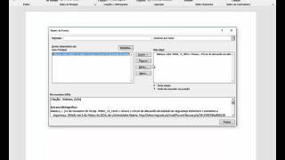 Uso do Word para criar bibliografia segundo as normas APA [upl. by Nylakcaj578]