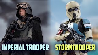 Stormtroopers VS Imperial Army Troopers  Whats the DIFFERENCE [upl. by Ario767]