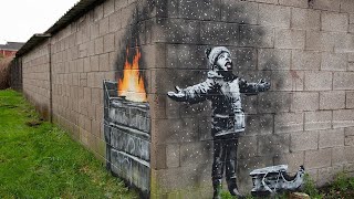 Banksys Street Art [upl. by Aevin]