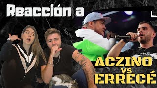 ERRECÉ vs ACZINO  REACCIÓN  Ana y Milo [upl. by Basham]