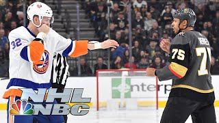 Top fights from the 201920 NHL season before play was suspended  NHL  NBC Sports [upl. by Edithe115]