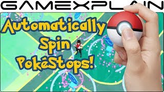 Poké Ball Plus Automatically Spins Poké Stops in Pokémon GO [upl. by Dupuy180]