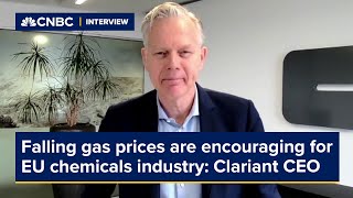 Falling gas prices are encouraging for EU chemicals industry Clariant CEO [upl. by Etnahsa]