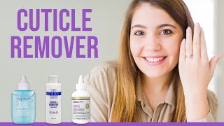 5 Best Cuticle Remover  Cuticle Care for Beginners [upl. by Castor]