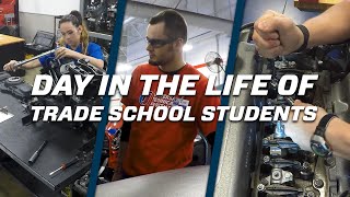 Day in the Life of Trade School Students [upl. by Vachil391]