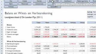 Boekhouden in Excel v11  Overview [upl. by Maryann]