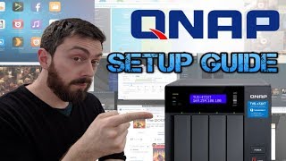 QNAP NAS Guide Part 1  Setup RAID Volumes IP and Shared Folders [upl. by Onil]