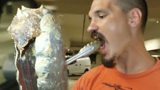 Man Eats Maggot Infested Meat [upl. by Isiahi]