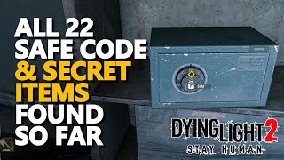 All Safe Code Dying Light 2 [upl. by Onurb]