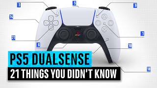 PS5 DualSense  21 Things You Didnt Know about the PlayStation 5 Controller [upl. by Naruq]