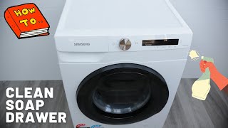 How To Clean Soap Dispenser in Samsung Washing Machine Easy [upl. by Dualc349]