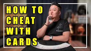 HOW TO CHEAT WITH PLAYING CARDS  A Gambling Demonstration [upl. by Irwinn]